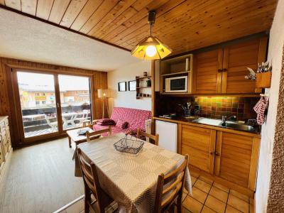 Vacanze in montagna Studio con alcova per 4 persone (1102) - Résidence Grand Mont 1 - Les Saisies - Cucinino