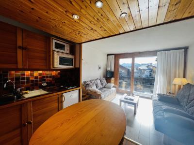 Vacanze in montagna Studio con alcova per 4 persone (1103) - Résidence Grand Mont 1 - Les Saisies - Soggiorno