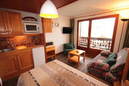 Vakantie in de bergen Studio cabine 4 personen (2215) - Résidence Grand Mont 2 - Les Saisies - Woonkamer