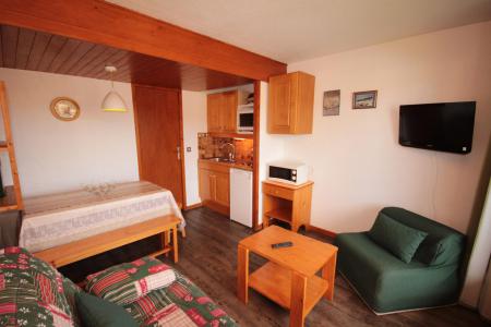 Vakantie in de bergen Studio cabine 4 personen (2215) - Résidence Grand Mont 2 - Les Saisies - Woonkamer