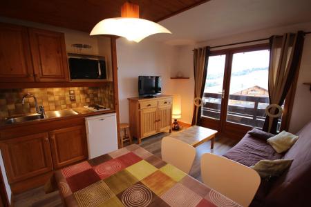 Urlaub in den Bergen Studio Schlafnische 4 Personen (2209) - Résidence Grand Mont 2 - Les Saisies - Wohnzimmer