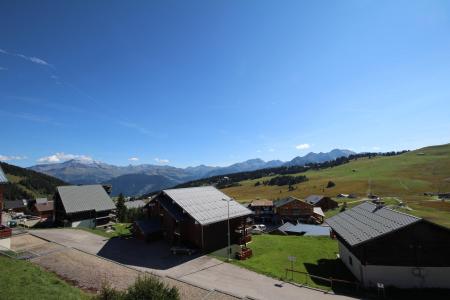 Vakantie in de bergen Studio bergnis 4 personen (4416) - Résidence Grand Mont 4 - Les Saisies - Terras