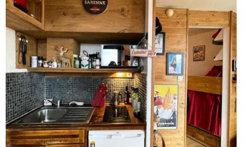 Location au ski Appartement 2 pièces 6 personnes (21m²) - Résidence Grand Sud - Alpe d'Huez - Kitchenette