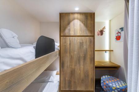 Urlaub in den Bergen 3-Zimmer-Appartment für 4 Personen (305) - Résidence Grand Sud - Méribel - Offener Schlafbereich