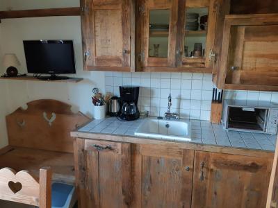 Holiday in mountain resort Studio cabin 2 people (44) - Résidence Grand Sud - Courchevel - Kitchen