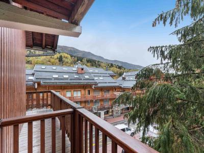 Vacaciones en montaña Apartamento 2 piezas para 4 personas (8) - Résidence Grangettes - Méribel - Balcón