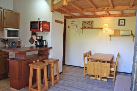 Vacances en montagne Studio mezzanine 4 personnes (H69) - Résidence Grizzli - Les Gets - Séjour