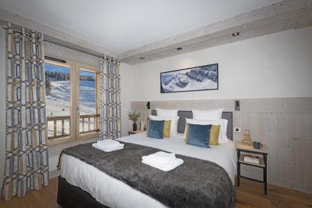 Holiday in mountain resort 2 room apartment 4 people - Résidence Hameau de l'Ours - Manigod l'Etale - Bedroom