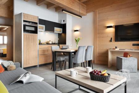 Vakantie in de bergen Appartement 2 kamers 4 personen - Résidence Hameau de l'Ours - Manigod l'Etale - Keuken