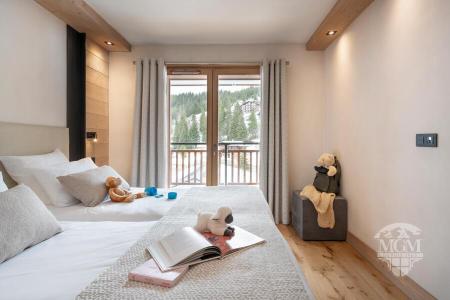 Vacances en montagne Appartement 3 pièces 6 personnes (Grand Confort) - Résidence Hameau de l'Ours - Manigod l'Etale - Chambre
