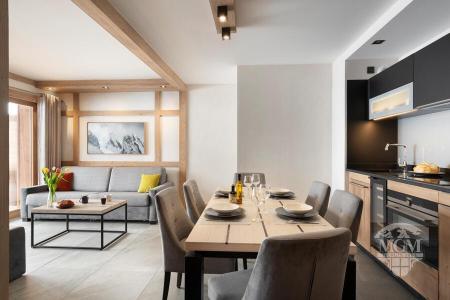 Vacances en montagne Appartement 3 pièces 6 personnes (Prestige) - Résidence Hameau de l'Ours - Manigod l'Etale - Séjour