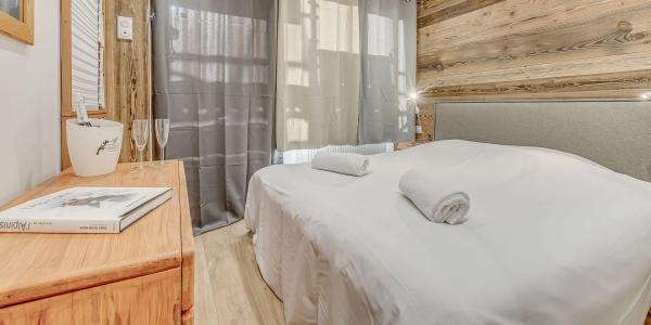 Urlaub in den Bergen 2-Zimmer-Appartment für 4 Personen (5P) - Résidence Hameau de Tovière - Tignes - Schlafzimmer