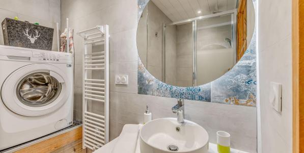 Vacaciones en montaña Apartamento 2 piezas para 4 personas (5P) - Résidence Hameau de Tovière - Tignes - Cuarto de ducha