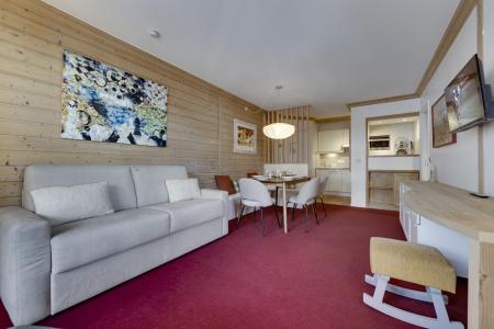 Urlaub in den Bergen 3-Zimmer-Appartment für 7 Personen (528) - Résidence Hameau du Glacier - Les Arcs - Wohnzimmer