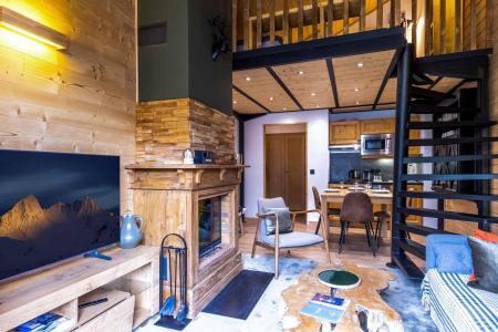 Holiday in mountain resort 2 room mezzanine apartment 4 people (631) - Résidence Hameau du Glacier - Les Arcs