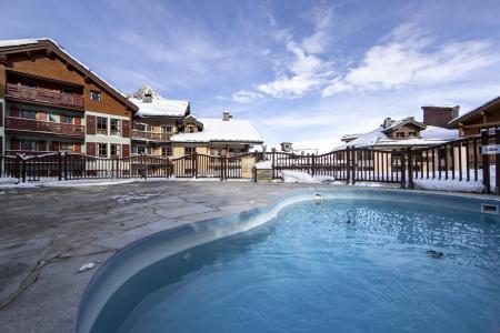 Vacances en montagne Résidence Hameau du Glacier - Les Arcs - Piscine