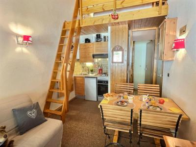 Urlaub in den Bergen Mezzanin-Studio für 3 Personen (1411) - Résidence Hameaux de Val - Val d'Isère - Wohnzimmer