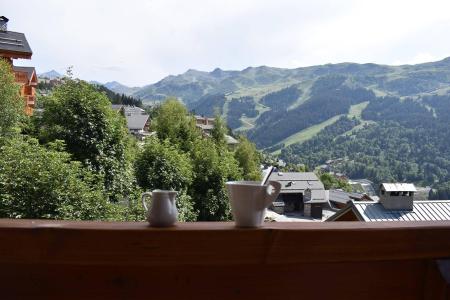 Urlaub in den Bergen 5 Zimmer Maisonettewohnung für 8 Personen (6) - Résidence Hauts de Chantemouche - Méribel - Terrasse