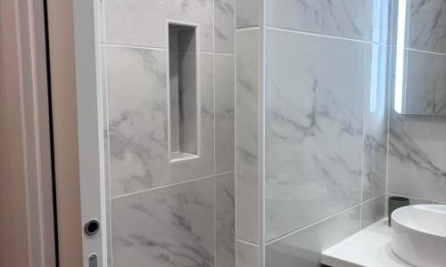 Vacances en montagne Studio 2 personnes (19m²) - Résidence Hauts De La Vanoise - MH - Val Thorens - Salle d'eau