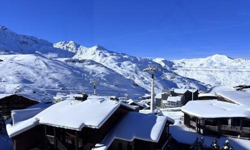 Wakacje w górach Studio 2 osoby (19m²) - Résidence Hauts De La Vanoise - MH - Val Thorens - Balkon