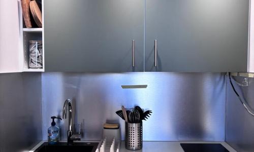 Vacances en montagne Studio 2 personnes (19m²) - Résidence Hauts De La Vanoise - MH - Val Thorens - Kitchenette