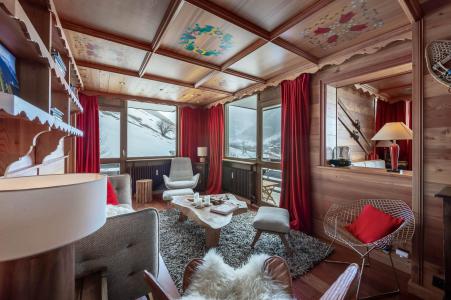 Urlaub in den Bergen 4-Zimmer-Appartment für 7 Personen (49) - Résidence Hauts de Val - Val d'Isère - Wohnzimmer