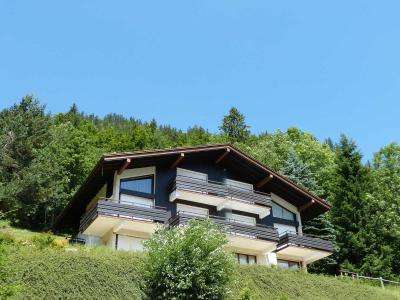 Location au ski Résidence Hauts des Riffroids B - La Clusaz - Extérieur été