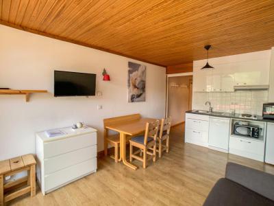 Vakantie in de bergen Studio cabine 4 personen (2G) - Résidence Hauts Lieux - Tignes - Woonkamer
