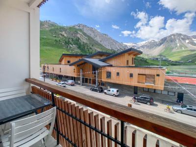 Vacances en montagne Studio cabine 4 personnes (2G) - Résidence Hauts Lieux - Tignes - Terrasse