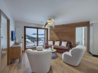 Urlaub in den Bergen 3-Zimmer-Appartment für 6 Personen (ARH 126) - Résidence Heliantheme - Courchevel - Wohnzimmer