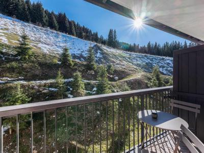 Vacances en montagne Appartement 2 pièces cabine 4 personnes (ARH 127) - Résidence Heliantheme - Courchevel - Balcon