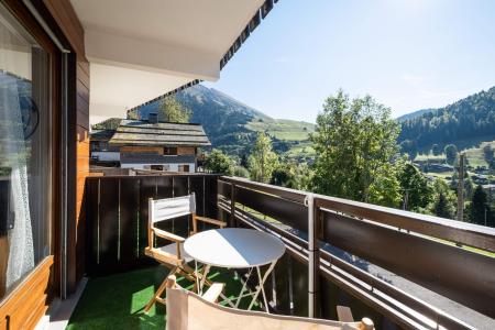 Holiday in mountain resort Studio 4 people (07) - Résidence Helianthes A - La Clusaz - Balcony