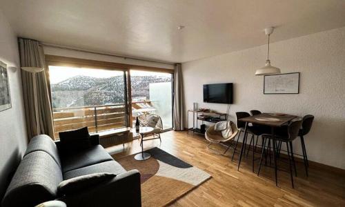 Ski verhuur Studio 4 personen (32m²) - Résidence Helios - Alpe d'Huez - Woonkamer