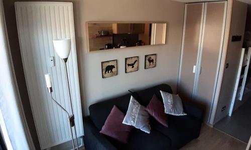 Ski verhuur Studio 4 personen (24m²-1) - Résidence Helios - Alpe d'Huez - Woonkamer