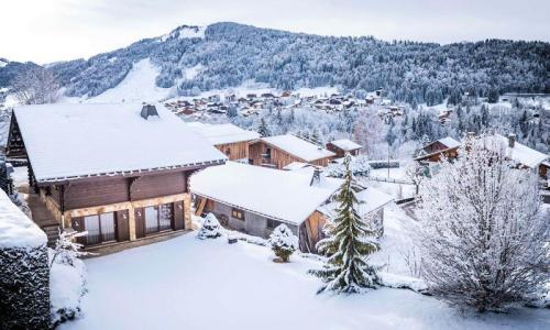 Rent in ski resort Résidence Hibou Blanc - Morzine - Summer outside