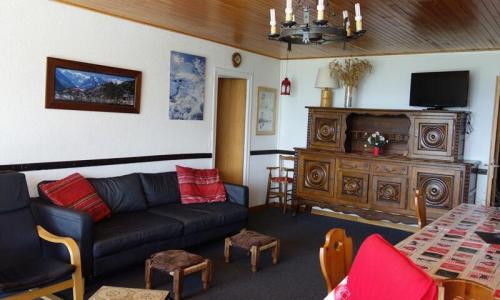 Rent in ski resort 4 room apartment 10 people (80m²) - Résidence Horizon - Alpe d'Huez - Living room