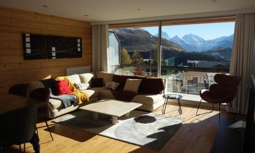 Ski verhuur Appartement 3 kamers 8 personen (62m²-3) - Résidence Horizon - Alpe d'Huez - Woonkamer