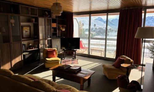 Rent in ski resort 3 room apartment 8 people (75m²) - Résidence Horizon - Alpe d'Huez - Living room