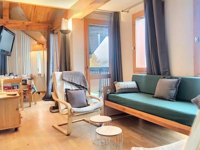 Holiday in mountain resort 3 room duplex apartment 4 people (F1) - Résidence Hors Piste - Saint Martin de Belleville - Living room