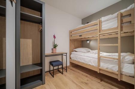 Urlaub in den Bergen 4-Zimmer-Holzhütte für 8 Personen (97m²) - Résidence Hôtelière Denali - Tignes - Schlafbereich