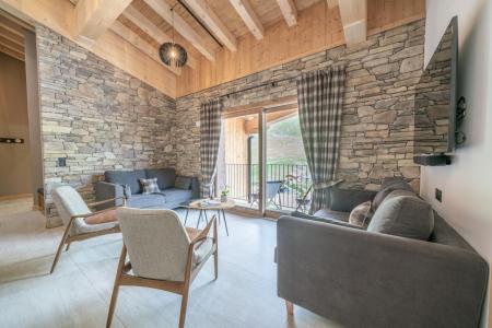 Vacaciones en montaña Apartamento 4 piezas mezzanine para 10 personas (81) - Résidence Hôtelière Denali - Tignes - Estancia