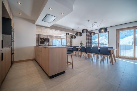 Vacaciones en montaña Apartamento dúplex 8 piezas 16 personas (83) - Résidence Hôtelière Denali - Tignes - Cocina