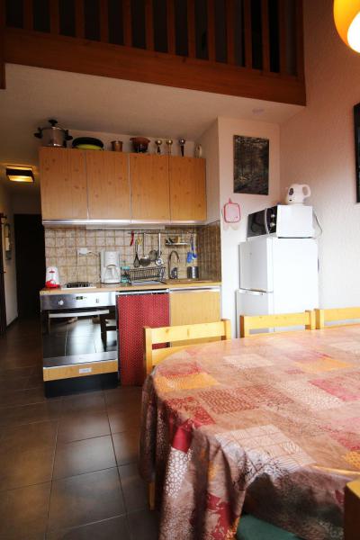 Vakantie in de bergen Appartement duplex 4 kamers 6 personen (041) - Résidence Iris - Auris en Oisans - Woonkamer