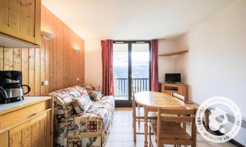 Rent in ski resort Studio 4 people (Confort 26m²-4) - Résidence Iris - Maeva Home - Flaine - Living room