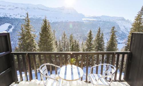 Location au ski Studio 4 personnes (Confort 28m²-4) - Résidence Iris - MH - Flaine - Extérieur été