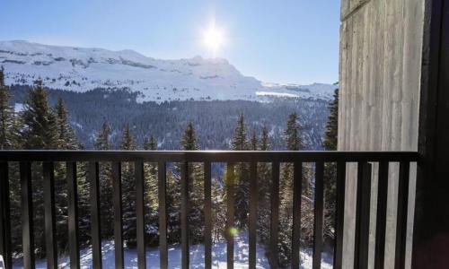 Location au ski Studio 4 personnes (Confort 26m²-4) - Résidence Iris - MH - Flaine - Extérieur été