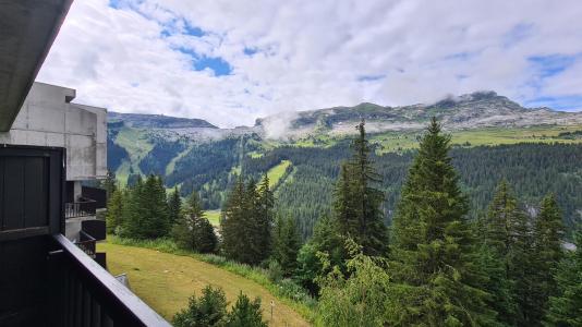 Vakantie in de bergen Studio cabine 4 personen (410) - Résidence Iris - Flaine - Balkon