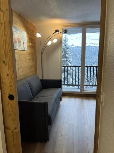 Vakantie in de bergen Studio cabine 4 personen (410) - Résidence Iris - Flaine - Woonkamer