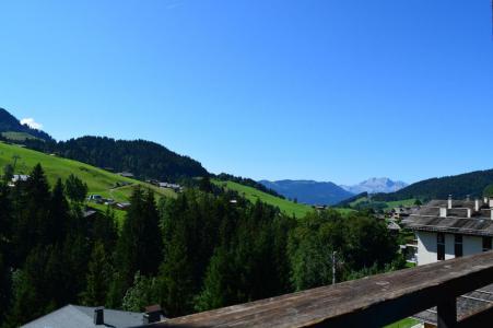 Vacaciones en montaña Apartamento 2 piezas para 6 personas (524) - Résidence Jalouvre - Le Grand Bornand - Balcón