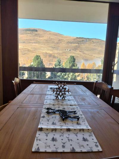 Holiday in mountain resort 3 room apartment sleeping corner 8 people (1115) - Résidence Jandri - Les 2 Alpes - Dining area